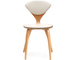 cherner side chair with upholstered seat & back - 1