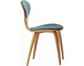 cherner side chair with upholstered seat & back - 2