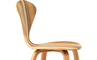 cherner wood leg stool - 4