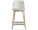 chip leather stool - 1
