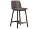 chip leather stool - 5