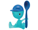 cico egg cup w/ salt shaker + spoon - 1