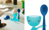 cico egg cup w/ salt shaker + spoon - 2