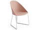 cila polypropylene chair with sled base - 6