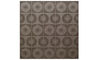 circle rug undyed - 1