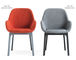 clap chair with embossed fabric - 6