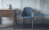clap chair with embossed fabric - 7