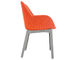clap chair with solid fabric - 3