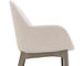 clap chair with solid fabric - 5