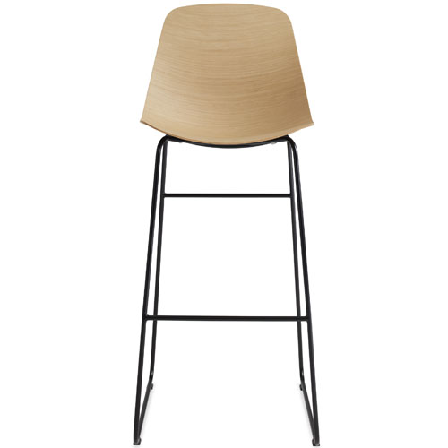 clean cut stool with sled leg  - Blu Dot