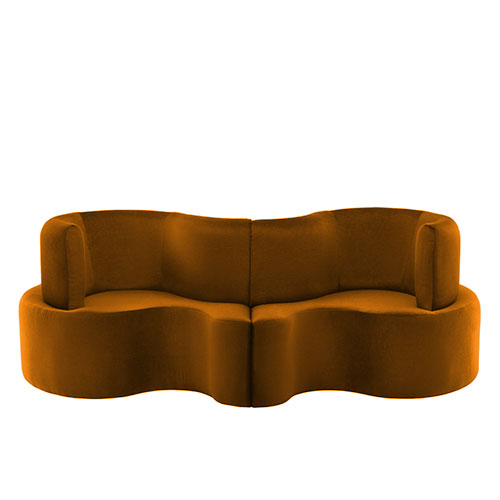 panton cloverleaf 2 unit sofa