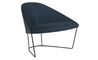 colina lounge chair with sled base - 1