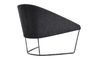colina lounge chair with sled base - 2