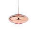 copper wide pendant lamp - 1