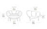 croissant lounge chair - 15