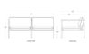 dog days outdoor 2 seat sofa - 10