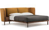 dubois low queen size bed with side tables 112aq - 2