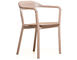 duet chair with timber seat 753 - 1