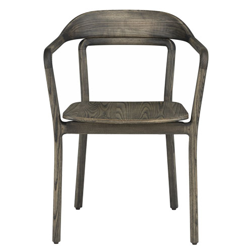 duet chair with timber seat 753