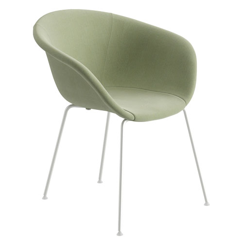 duna 02 four leg chair fully upholstered