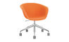 duna 02 five star base chair with full upholstery - 2