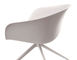 duna 02 trestle base chair with front upholstery - 7