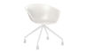 duna 02 polypropylene chair with trestle base - 2