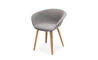 duna 02 wood leg chair with full upholstery - 2