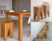 e15 backenzahn stool or side table - 4