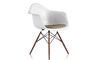 eames® dowel base armchair with seat pad - 2