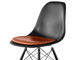 eames dowel base wood side chair with seat pad - 8