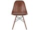 eames dowel base wood side chair with seat pad - 4