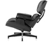 ebony eames® lounge chair without ottoman - 2