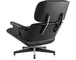ebony eames® lounge chair without ottoman - 3