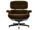 eames® lounge chair in mohair supreme - 2
