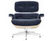 eames® lounge chair in mohair supreme - 4