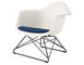 eames® molded armchair with low wire base and seat pad - 7