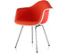 eames® upholstered armchair with 4 leg base - 2