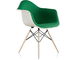 eames® upholstered armchair with dowel base - 1