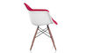 eames® upholstered armchair with dowel base - 3