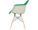eames® upholstered armchair with dowel base - 2