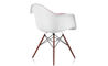 eames® upholstered armchair with dowel base - 4