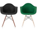 eames® upholstered armchair with dowel base - 5