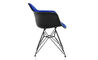 eames® upholstered armchair with wire base - 3