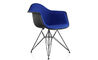 eames® upholstered armchair with wire base - 2