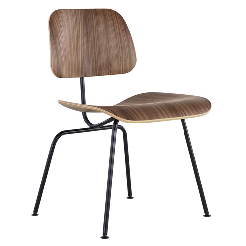 eames® molded plywood dining chair dcm  - Herman Miller