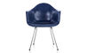 eames® molded fiberglass armchair with 4 leg base - 1