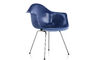 eames® molded fiberglass armchair with 4 leg base - 2