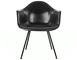 eames molded fiberglass armchair with 4 leg base - 9