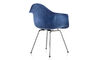 eames® molded fiberglass armchair with 4 leg base - 4